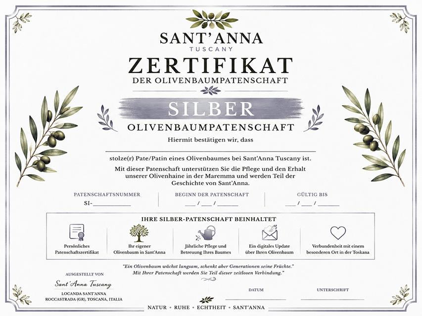 SILBER Olivenbaumpatenschaft - Sant'Anna – Bild 4